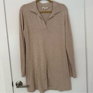 Djerf avenue getaway dress sand